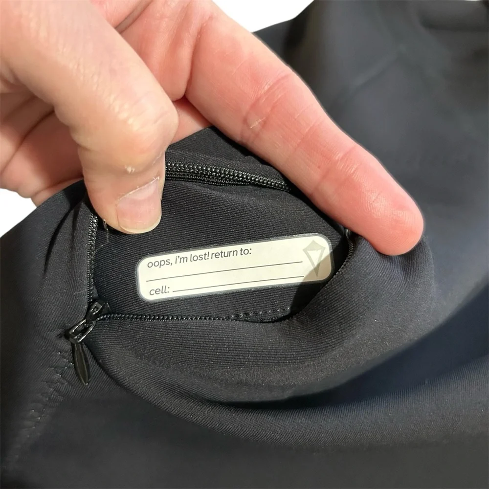 Ivivva By Lululemon Black Peplum Neoprene LS Swim Rashguard Top Pocket Sz L 14